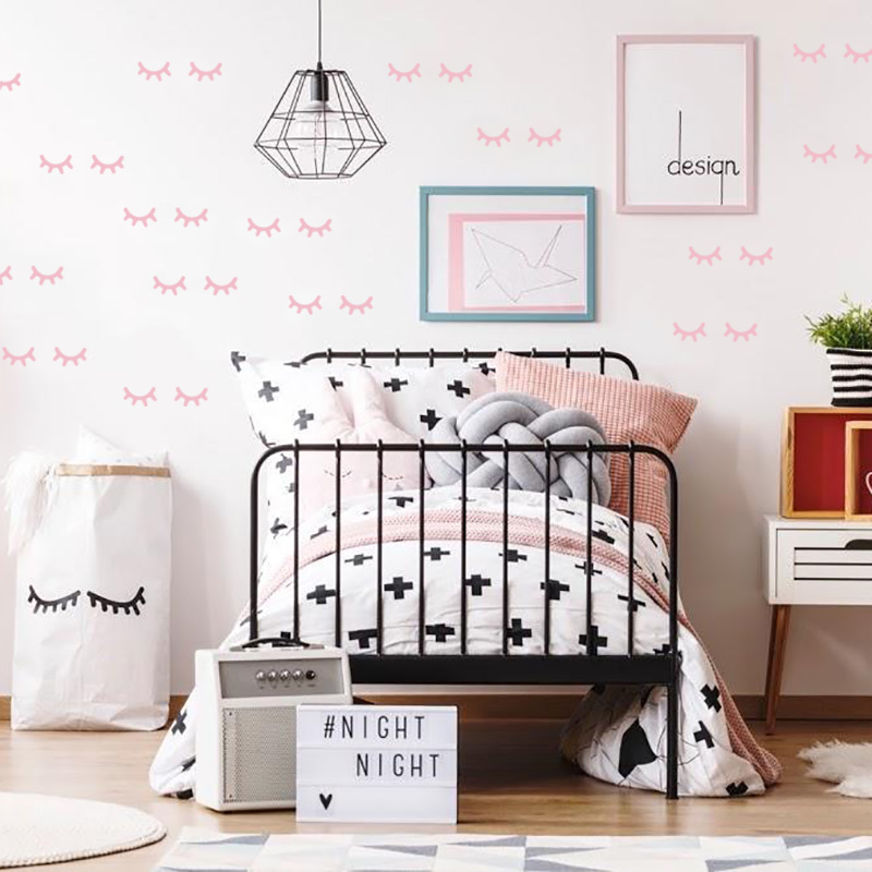 Kids Room Decoration  Eyelash  - огляд і ціна Baby Nursery Decor Girl