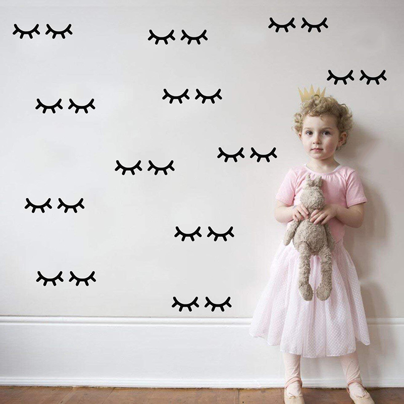 Kids Room Decoration  Eyelash  - огляд і ціна Baby Nursery Decor Girl