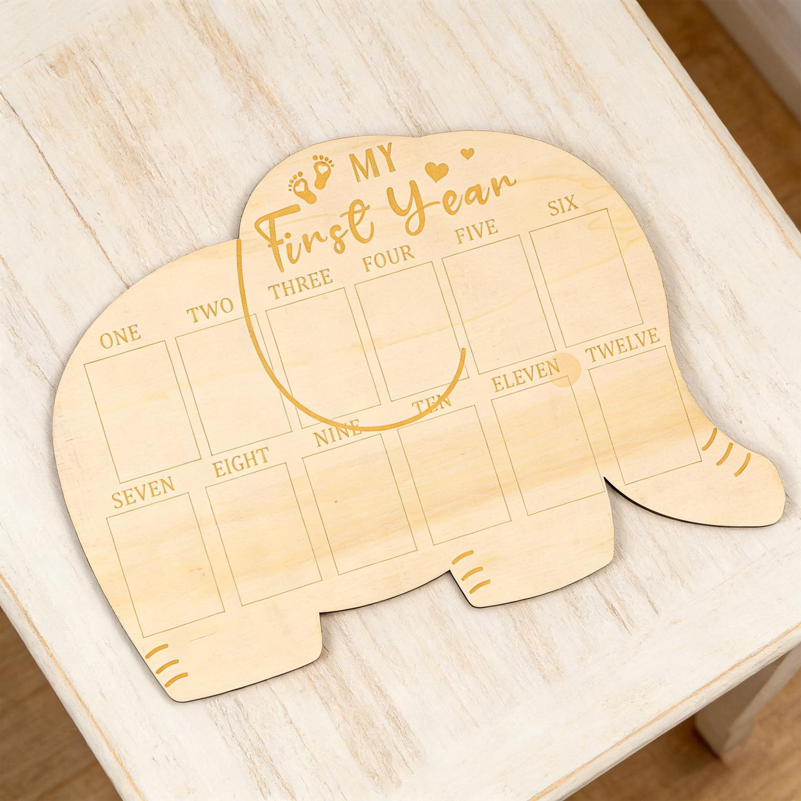 Baby Photo Board Wood Frame Tw - огляд і ціна Baby Nursery Frames